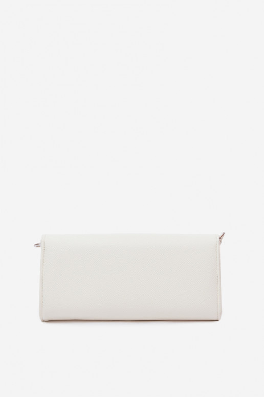 Carteira Portátil dois em um com alças cor de marfim Suzette