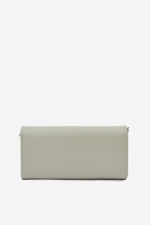 Carteira Portátil dois em um com alças cor menta Suzette