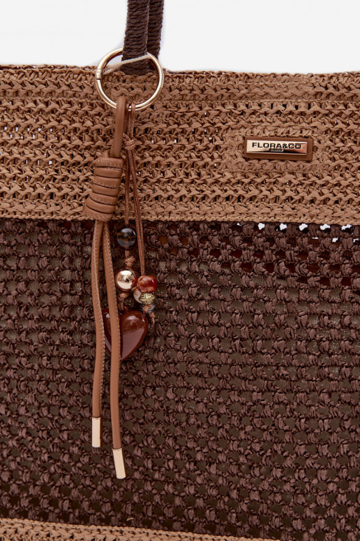 Trançado Bolsa/bolsa Comprador GrandeBrelokiem Tem que serrrom Lucette