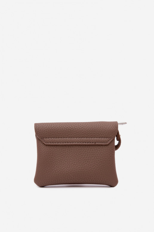 Portmonetka Feminino de couro ecológico Escurobege Calienne