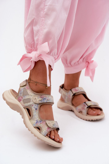 Pele Estampado Sandálias femininas EM SportoParaym Stylu Cores diferentes Morenia 2