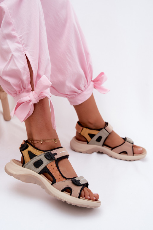 Sandálias femininas Feminino EM SportoParaym Stylu LaranjaoParao-cor preta Morenia