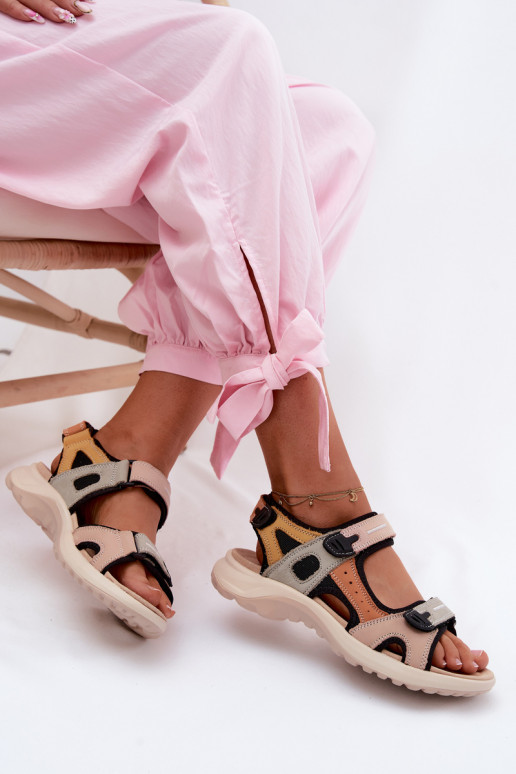 Sandálias femininas Feminino EM SportoParaym Stylu LaranjaoParao-cor preta Morenia