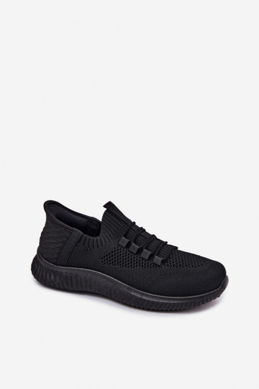 Ténis pretos slip-on Olive