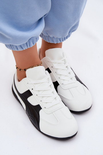 Sapatos brancos estilo sneaker para mulheres Tai