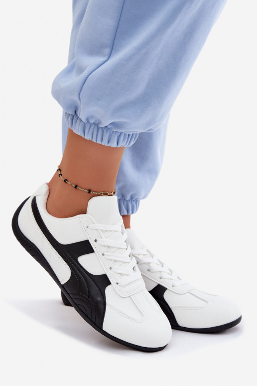Sapatos brancos estilo sneaker para mulheres Tai