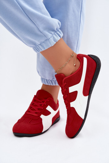 Sapatos vermelhos estilo sneaker para mulheres Tai 2