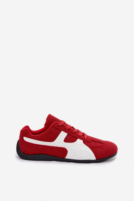 Sapatos vermelhos estilo sneaker para mulheres Tai