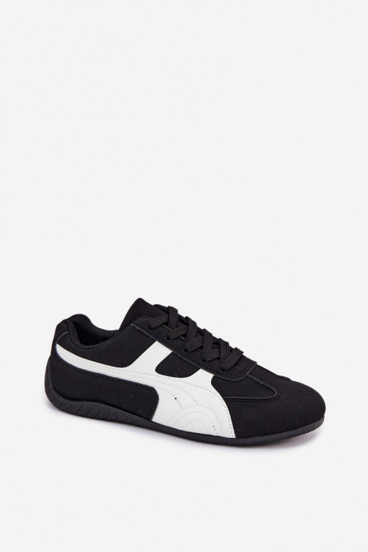 Sapatos pretos estilo sneaker para mulheres Tai