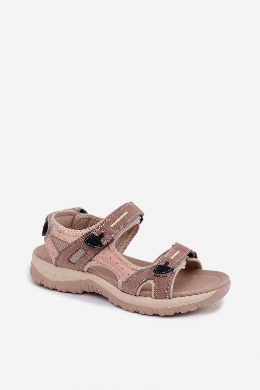 Sandálias desportivas femininas McKeylor 95414 areia-rosa