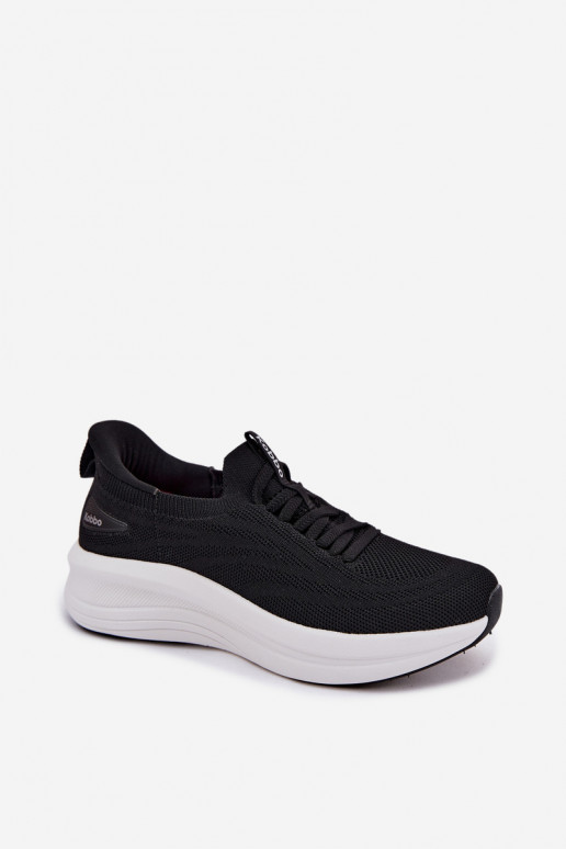 Sapatos desportivos slip-on Kobbo 102425 pretos