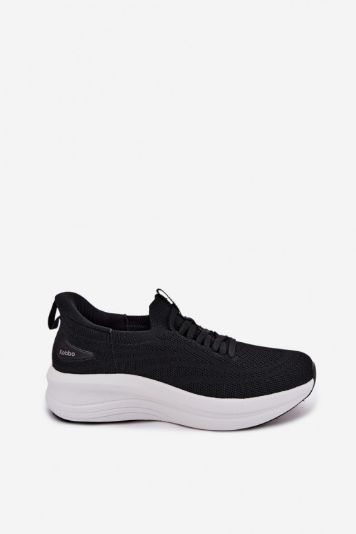 Sapatos desportivos slip-on Kobbo 102425 pretos