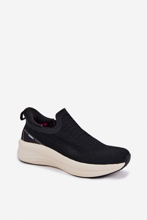 Sapatos desportivos slip-on Kobbo 102424 pretos