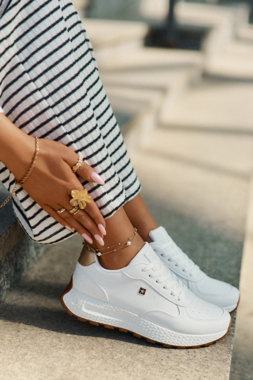  tênis Feminino Big Star RR274629 HI-POLY SYSTEM cor branca