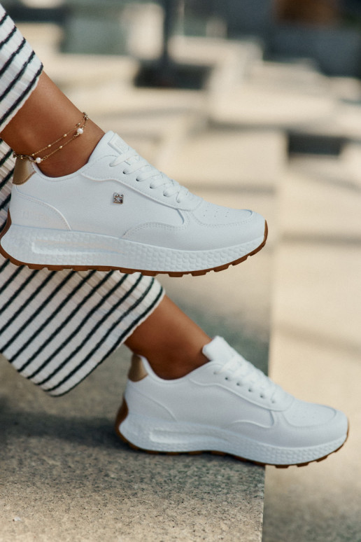  tênis Feminino Big Star RR274629 HI-POLY SYSTEM cor branca