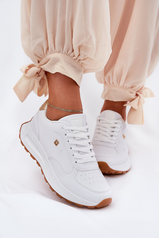  tênis Feminino Big Star RR274629 HI-POLY SYSTEM cor branca