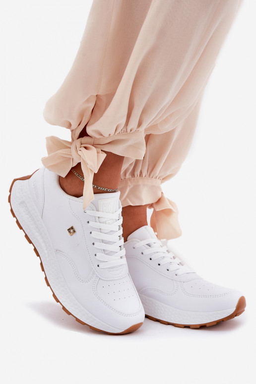  tênis Feminino Big Star RR274629 HI-POLY SYSTEM cor branca