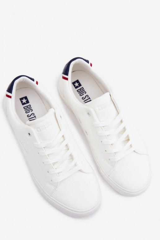 Tênis masculinos Big Star TT174083 brancos