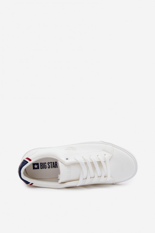 Tênis masculinos Big Star TT174083 brancos