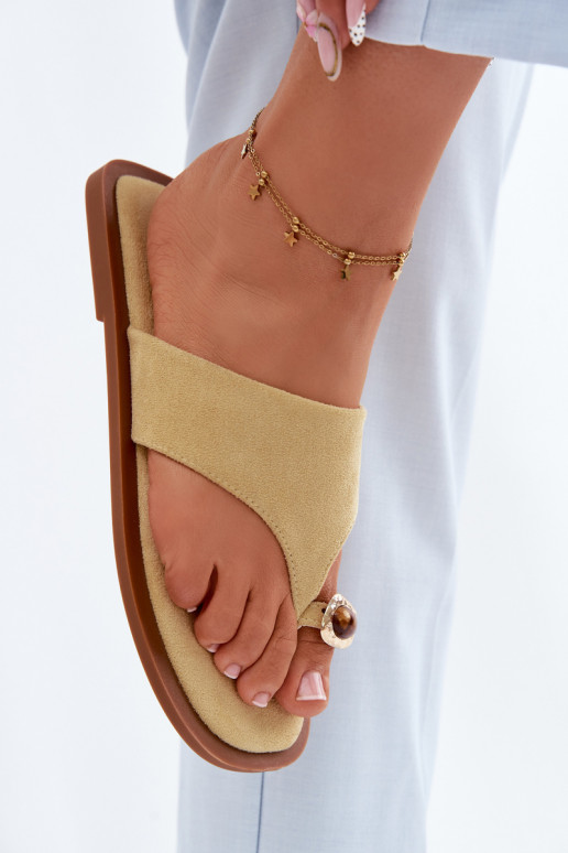 isósceles Chinelos Chinelos Feminino Com decorações Detalem cor amarela Fedira