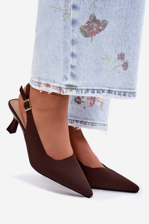  Sandálias de salto alto CzekoladoParae Delessa