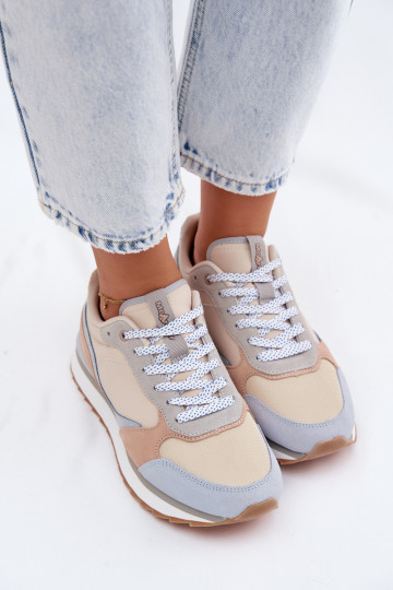 de camurça À modalo de tênis Feminino McArthur MA2512EM cor azul