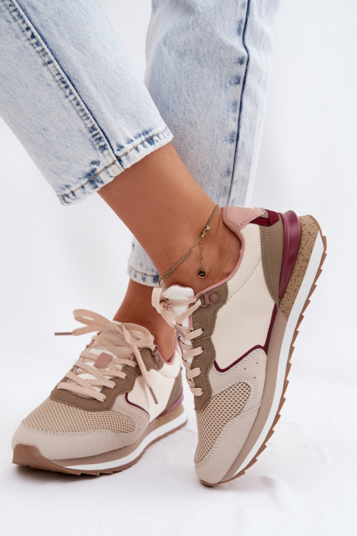 tênis À modalo de tênis Feminino McArthur MA257EM bege