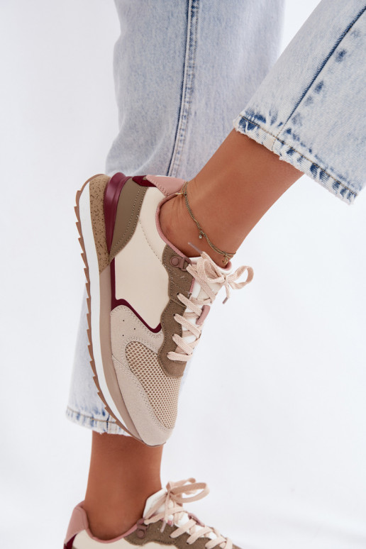 tênis À modalo de tênis Feminino McArthur MA257EM bege