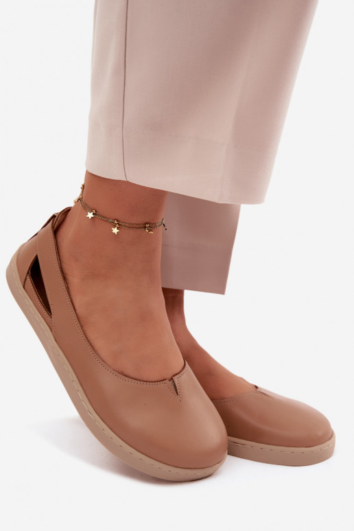 Bailarinas Barefoot Zazoo 10217 cor capuccino