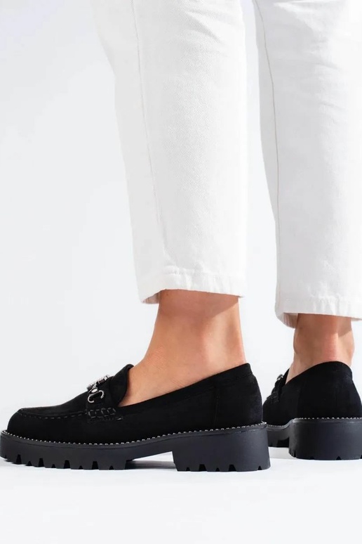 Mocassins com salto maciço Shelovet...