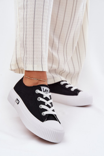 Sapatos de lazer com uma plataforma LEE ISLA C EMOMEN LOEM 50261002.25Y cor preta