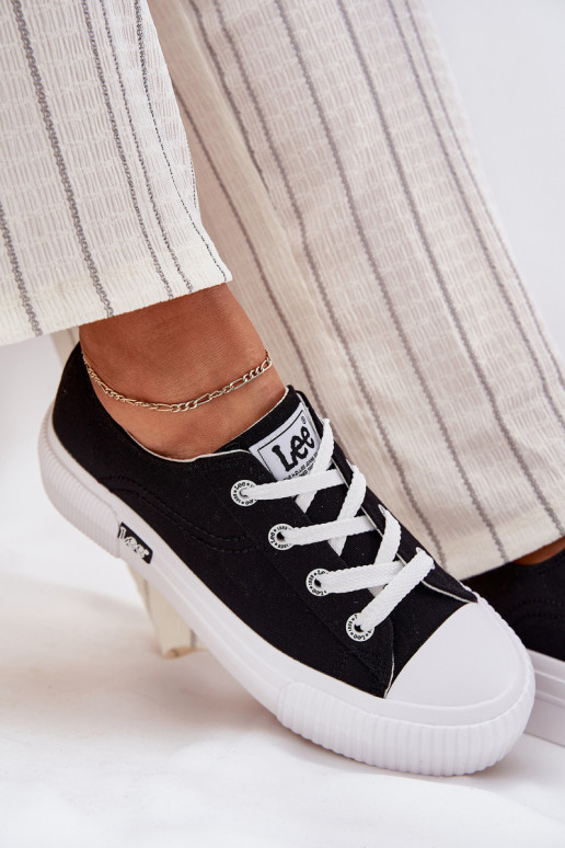 Sapatos de lazer com uma plataforma LEE ISLA C EMOMEN LOEM 50261002.25Y cor preta