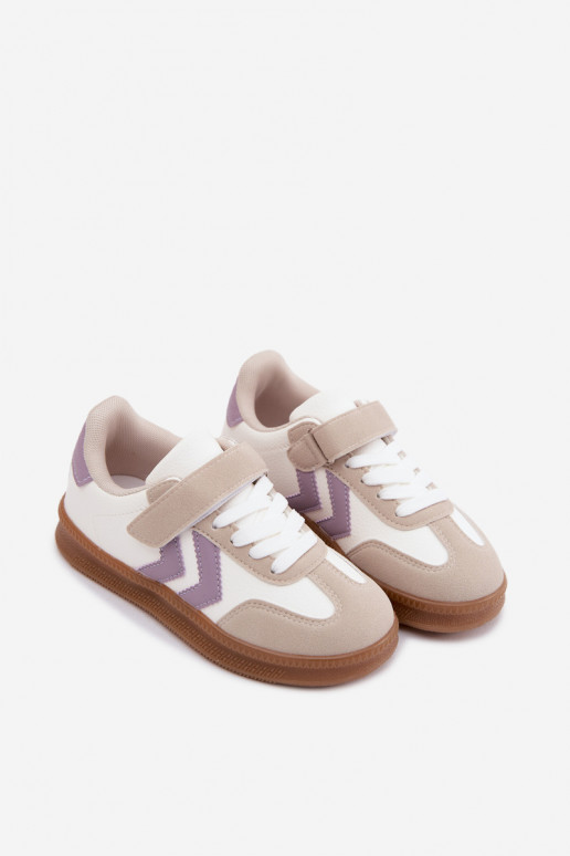 À modalo de tênis Infantil cor branca Meressa