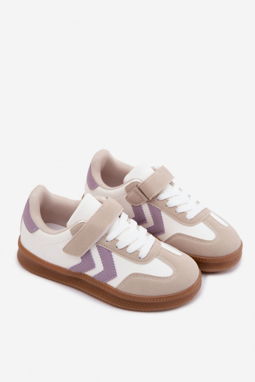 À modalo de tênis Infantil cor branca Meressa