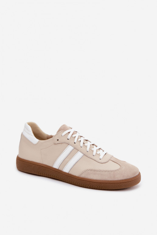 Zazoo N1068 Pele Baixo À modalo de tênis Feminino bege