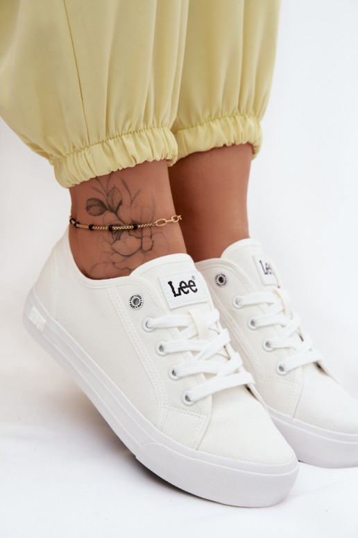 Sapatos de lazer LEE AVA C EMOMEN LOEM 50261001.1FG cor branca