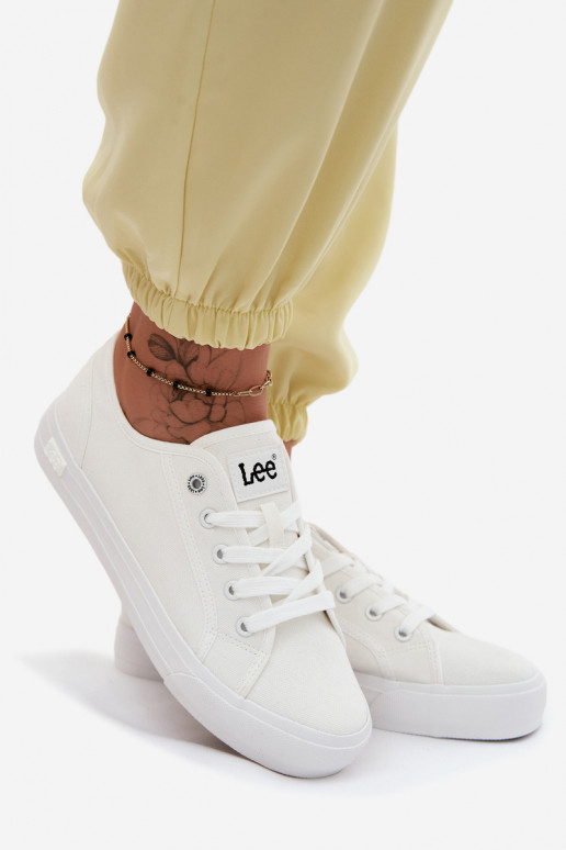 Sapatos de lazer LEE AVA C EMOMEN LOEM 50261001.1FG cor branca