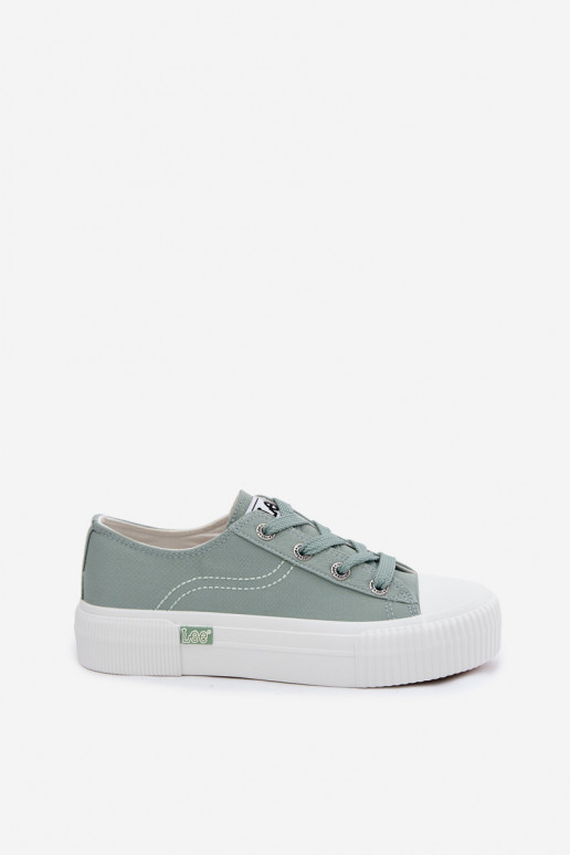 Sapatos de lazer com uma plataforma LEE ISLA C EMOMEN LOEM 50261002.98K cor menta