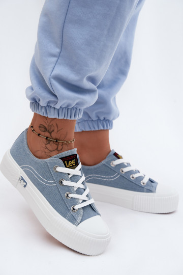 Calçados casuais com plataforma LEE ISLA C INOMEN LOIN 50261002.21H na cor denim 2