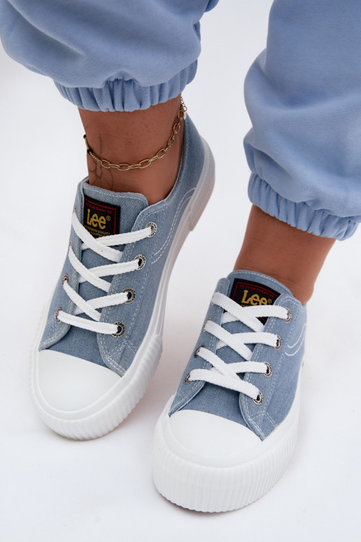 Calçados casuais com plataforma LEE ISLA C INOMEN LOIN 50261002.21H na cor denim