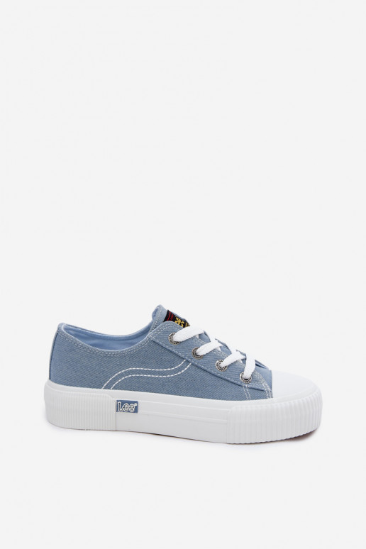 Calçados casuais com plataforma LEE ISLA C INOMEN LOIN 50261002.21H na cor denim