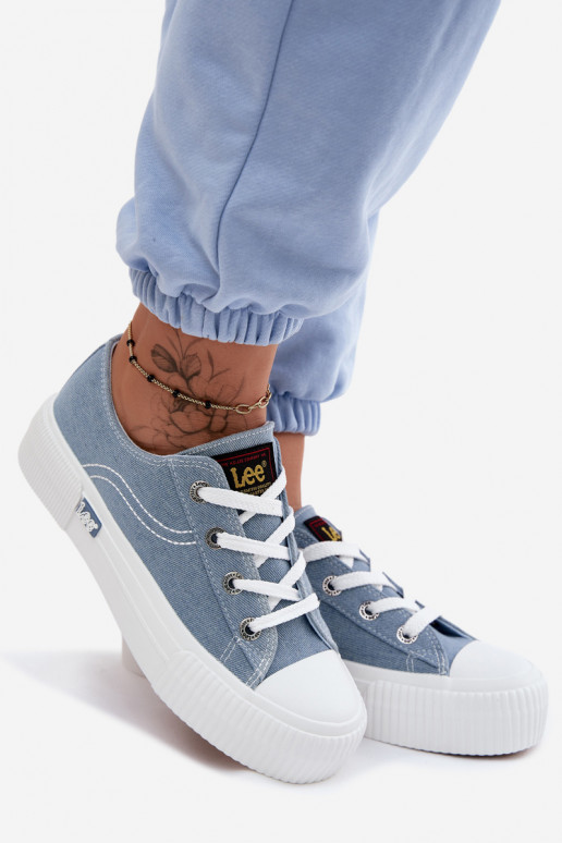 Calçados casuais com plataforma LEE ISLA C INOMEN LOIN 50261002.21H na cor denim