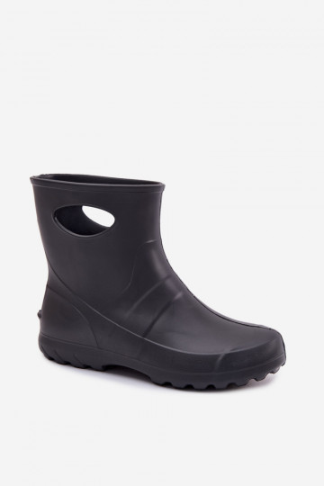 Botas de borracha impermeáveis masculinas na cor cinza de LEMIGO GARDEN