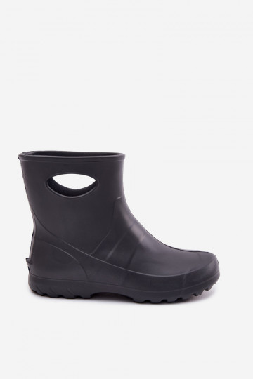 Botas de borracha impermeáveis masculinas na cor cinza de LEMIGO GARDEN 2
