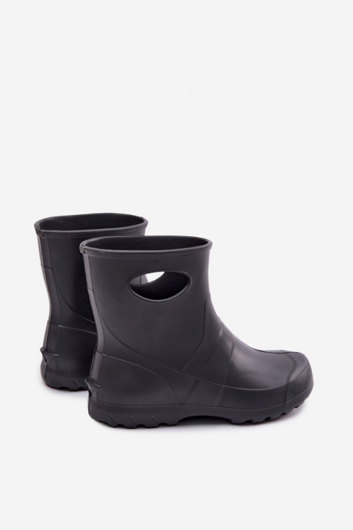 Botas de borracha impermeáveis masculinas na cor cinza de LEMIGO GARDEN