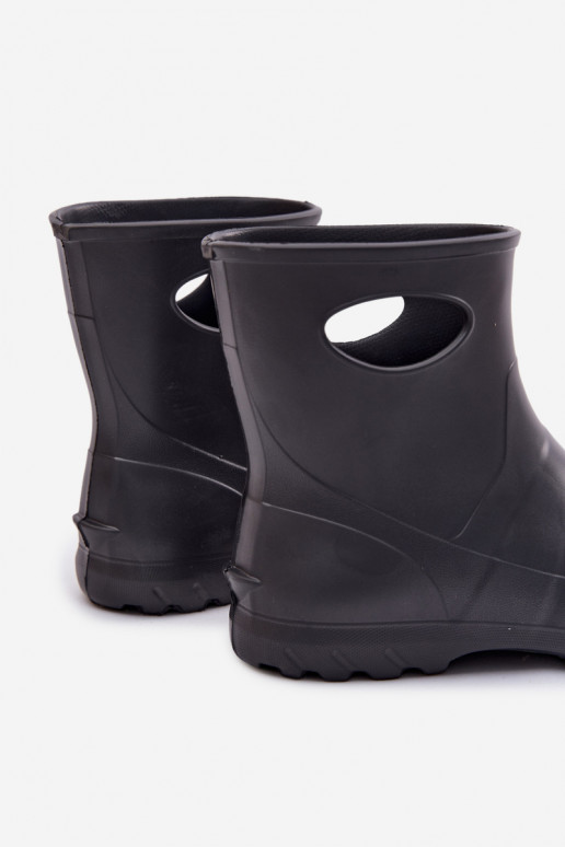 Botas de borracha impermeáveis masculinas na cor cinza de LEMIGO GARDEN