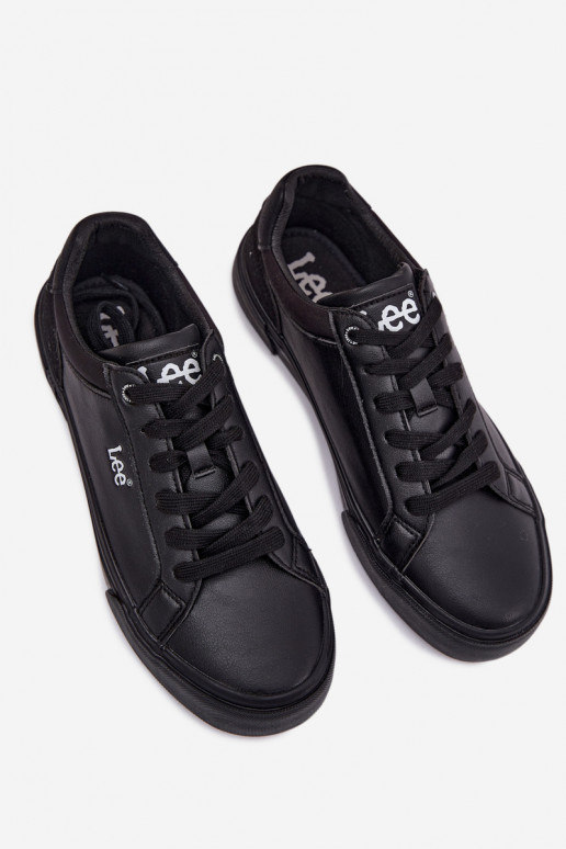 Sapatos casuais masculinos LEE BRIXTON MEN LOEM 50261024.11A cor preta