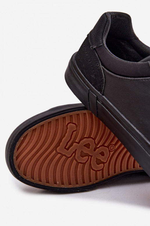 Sapatos casuais masculinos LEE BRIXTON MEN LOEM 50261024.11A cor preta