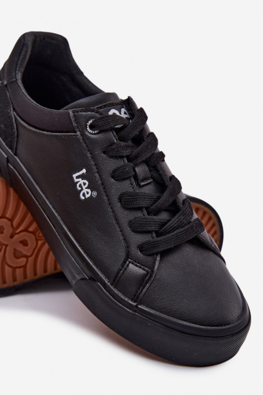 Sapatos casuais masculinos LEE BRIXTON MEN LOEM 50261024.11A cor preta