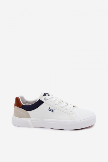 Sapatos casuais masculinos LEE BRIXTON MEN LOEM 50261024.1FG cor branca 2